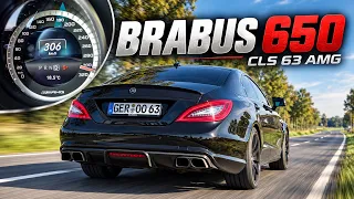 BRABUS 650 CLS 63 AMG // DARK V8 SOUND 0-100 100-200 200-300