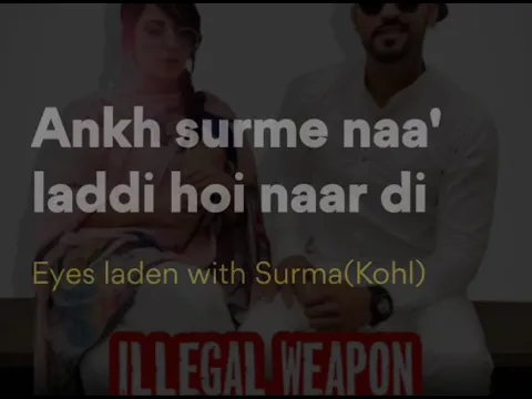 Download MP3 JASMINE SANDLAS feat GARRY SANDHU | ILLEGAL WEAPON | LYRICS PUNJABI TO ENGLISH