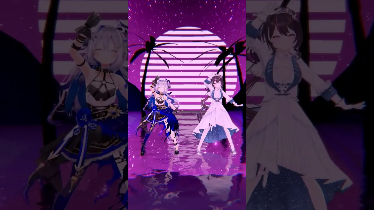 III / 宝鐘マリン＆こぼ・かなえる  踊ってみた！#iii #天音かなた #AZKi #ホロライブ #shorts