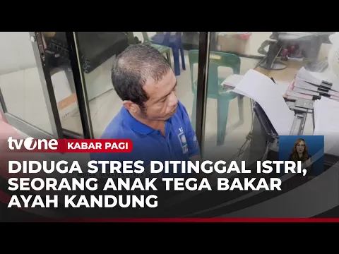 VIRAL! Video Amatir Detik-detik Anak Bakar Ayah Kandung