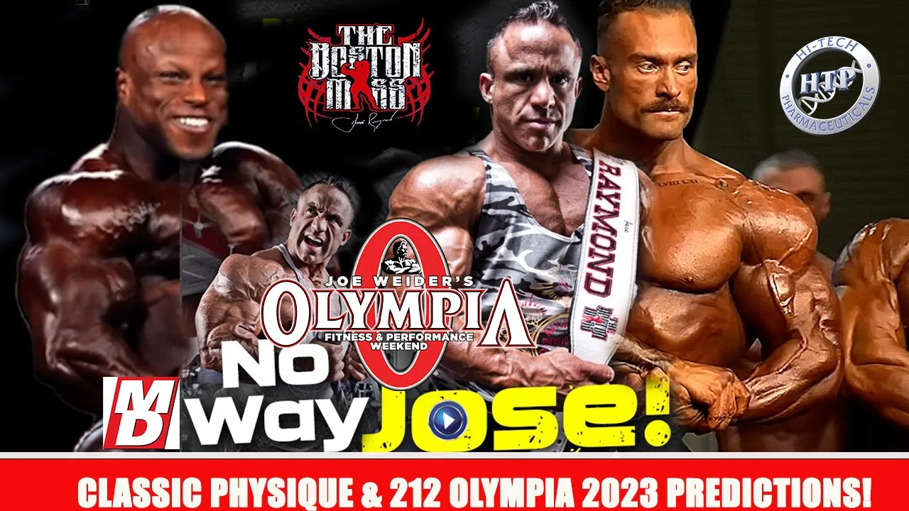 2023 Olympia 212 & Classic Physique Predictions | No Way, Jose with "The Boston Mass" Jose Raymond