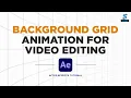Motion Grid Background Animation In After Effects After Effects Tutorial By Swag Art Craft