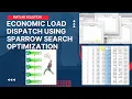 Economic Load Dispatch Using Sparrow Search Optimization Economic Load dispatch MATLAB