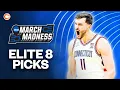 NCAA TOURNAMENT PICKS TODAY ELITE 8 SUNDAY BEST BETS