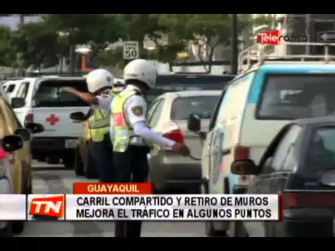 Carril compartido y retiro de muros mejor el tráfico en algunos puntos