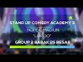 Stand Up Comedy Academy 3 : Nopek, Madiun - Lek Jo