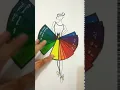 Color wheel for fashion designing project