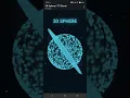 3D Sphere Animation using HTML CSS JavaScript Next Level Canvas 3D Effect Coding Shorts 2025