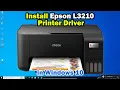 How To Download Install Epson L3210 Printer Driver in Windows 10 PC or Laptop