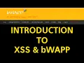 Introduction to Cross-Site Scripting bWAPP