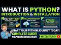 Complete PYTHON course Episode 1 Introduction to PYTHON setup