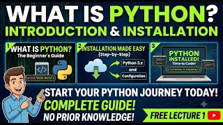 Complete PYTHON course Episode 1 Introduction to PYTHON setup