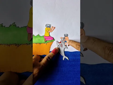 A reality story of animal are helpful #shorts #drawing #xyzart #skibiditoilet