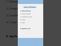 Types of Software Computer Fundamentals