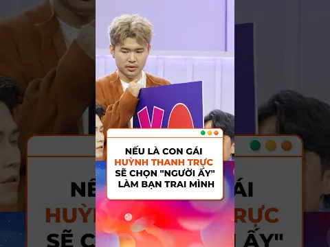 Nếu là con gái, Huỳnh Thanh Trực liệu có chọn Võ Điền Gia Huy làm bạn trai của mình không?