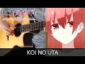 Download Lagu Tonikaku Kawaii OP - Koi no Uta (恋のうた) - Fingerstyle Guitar Cover 「トニカクカワイイ」