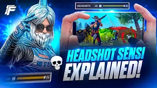 only red numbers headshots sensitivity explained free fire own sensitivity 