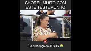 CHOREI MUITO COM ESSE TESTEMUNHO. 😭😭😭