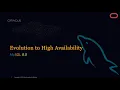 LinuxFest Northwest 2022 - The Evolution of a MySQL Database System