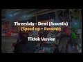 Lagu Threesixty - Dewi (Acoustic) Tiktok Version  Lirik Video