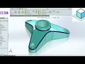 Solidworks Tutorial Surface revolve l Circular Pattern l Fillet l Sketch