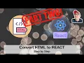 Converting an HTML Website into a React Application Part 2