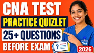 CNA Test Practice Quizlet 25 Questions Every Student Must Know Before Exam