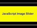 How to create image slider in JavaScript