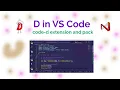 Using Visual Studio Code for D programming