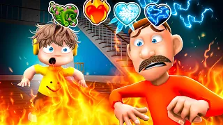 Pranking my Daddy With ELEMENTAL CUSTOM HEARTS Whos Your Daddy