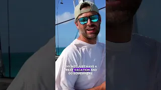 Why travel off grid by sailboat? #travel #sailing #sailingfamily #ocean #offgridliving #boatlife