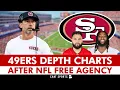 UPDATED 49ers Depth Charts After Multiple Moves Trades In NFL Free Agency