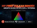 Hello Vulkan First Colored Triangle X11