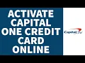 How To Activate Capital One Credit Card Online 2022