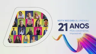 NDTV Blumenau: 21 Anos levando informação com credibilidade para o Vale do Itajaí