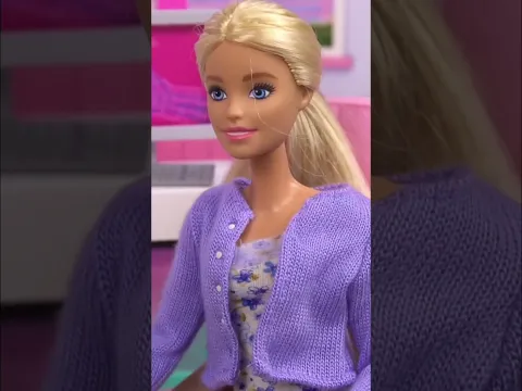 Barbie Doll Gets a Cast at Toy Hospital