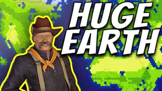 59 Civs on a HUGE WORLD map Civilization 6