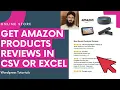 How to Scrape Amazon Product Reviews using PHP code