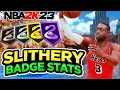 Slithery Badge in NBA 2K23 Best Finishing Badges by 2KLabs
