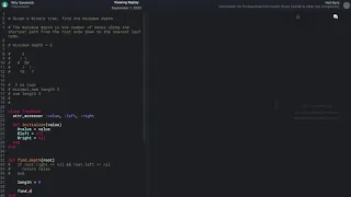 Ruby interview with an Amazon engineer Minimum tree depth