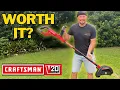 I tried the Craftsman V20 Steel Blade Edger -