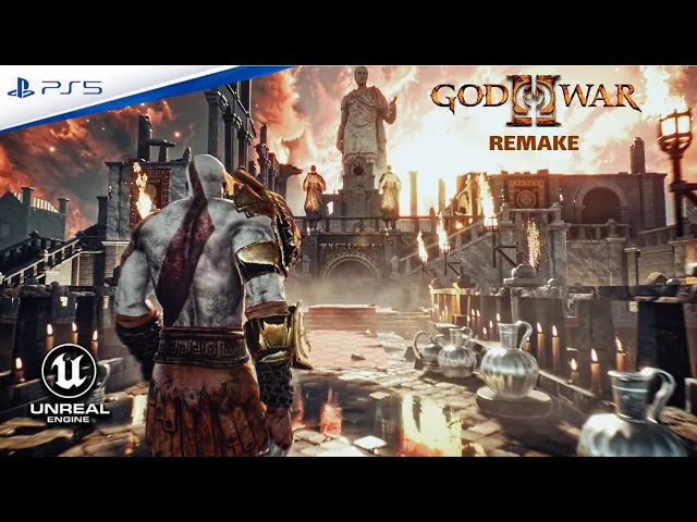 GOD OF WAR™ Remake - Unreal Engine 5 Insane Showcase l Concept Trailer