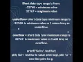 overflow and underflow in c program bits