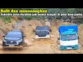 Lagu Sulit dan menegangkan‼️Seketika jalan berubah jadi lautan lumpur di jalur batu jomba