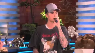 Download Justin Bieber Talking about Selena Gomez On Ellen and Acoustic version of Sorry MP3