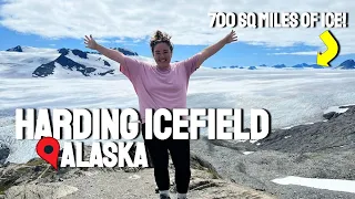 The HARDEST hike we've ever done. | HARDING ICE FIELD, Alaska