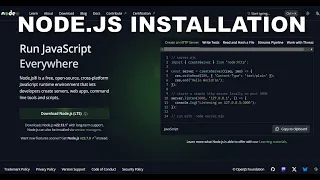 How to Install Node js in 5 Minutes Run Your First Hello World Program