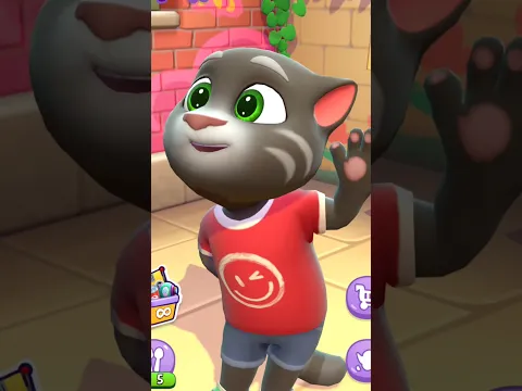 Talking Tom Cat #talkingcat #shortsfeed
