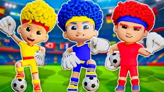 Brush Your Teeth Football Game with Trrr-Ra-Ta-Ta D Billions Kids Songs