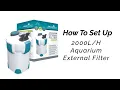 All Pond Solutions 2000 EF Aquarium Fish Tank Filter Set Up Guide